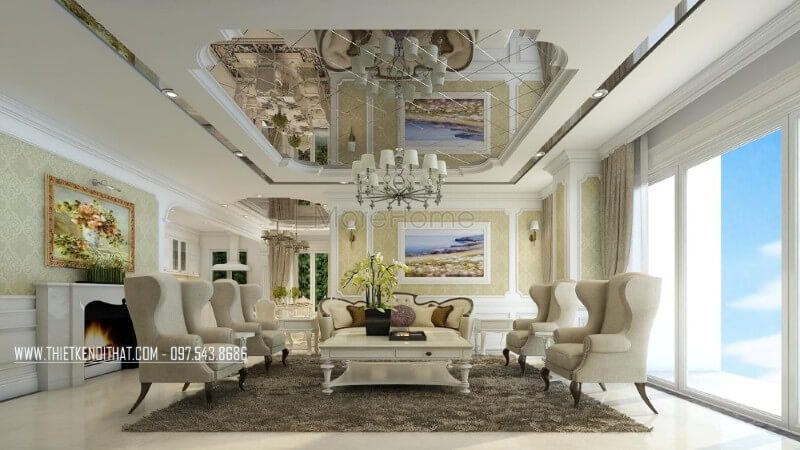  Tổng hợp 22 Thiết kế nội thất phòng khách chung cư có sofa sang trọng